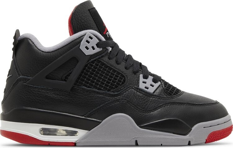Кроссовки Air Jordan 4 Retro GS 'Bred Reimagined', черный
Кроссовки Air Jordan 4 Retro GS 'Bred Reimagined', черный