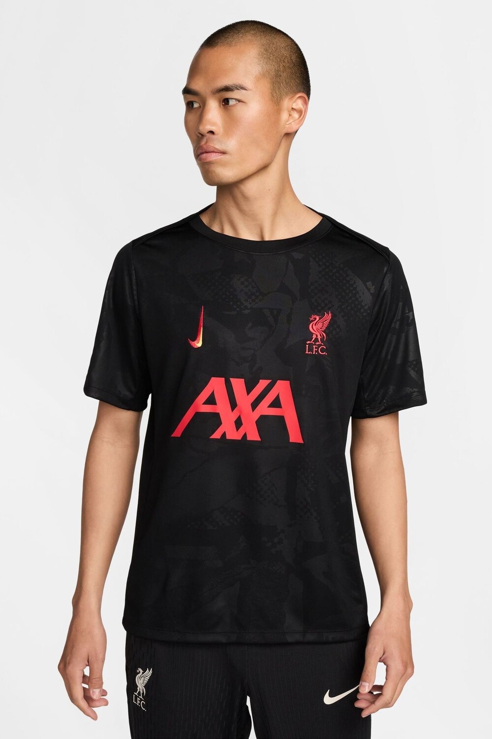 Футболка академии ФК Ливерпуль перед матчем Nike, черный
Футболка академии ФК Ливерпуль перед матчем Nike, черный