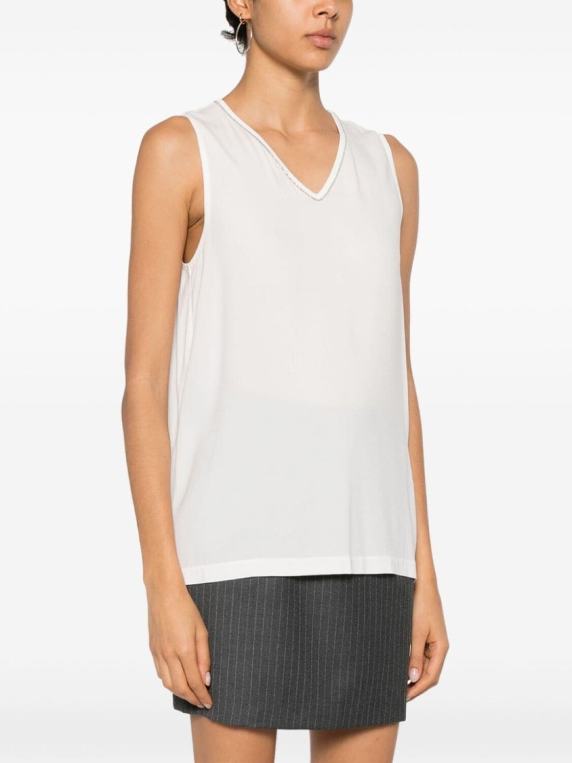 Fabiana Filippi жилет Sablé, белый
Fabiana Filippi жилет Sablé, белый