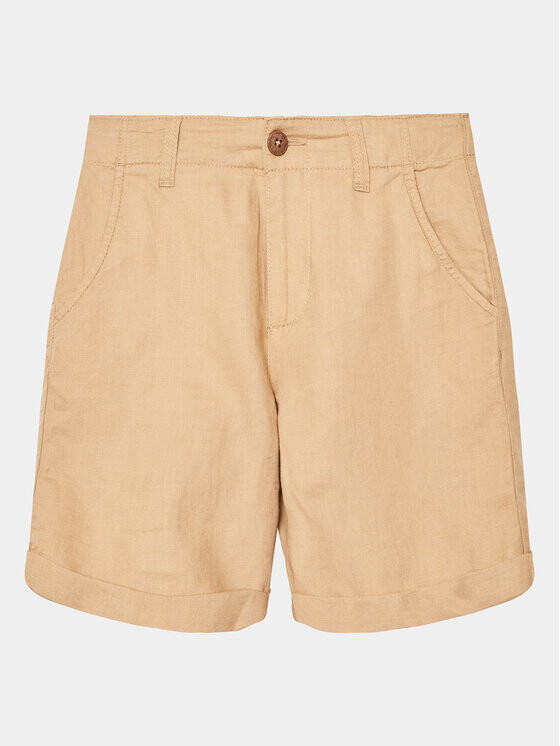 Тканевые шорты стандартного кроя United Colors Of Benetton, бежевый
Тканевые шорты стандартного кроя United Colors Of Benetton, бежевый