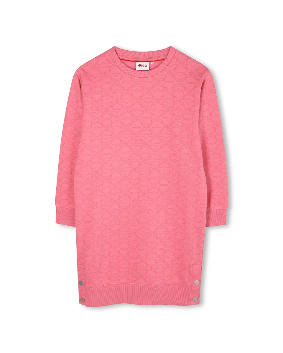 Длинное розовое платье для девочки Hugo
Длинное розовое платье для девочки Hugo