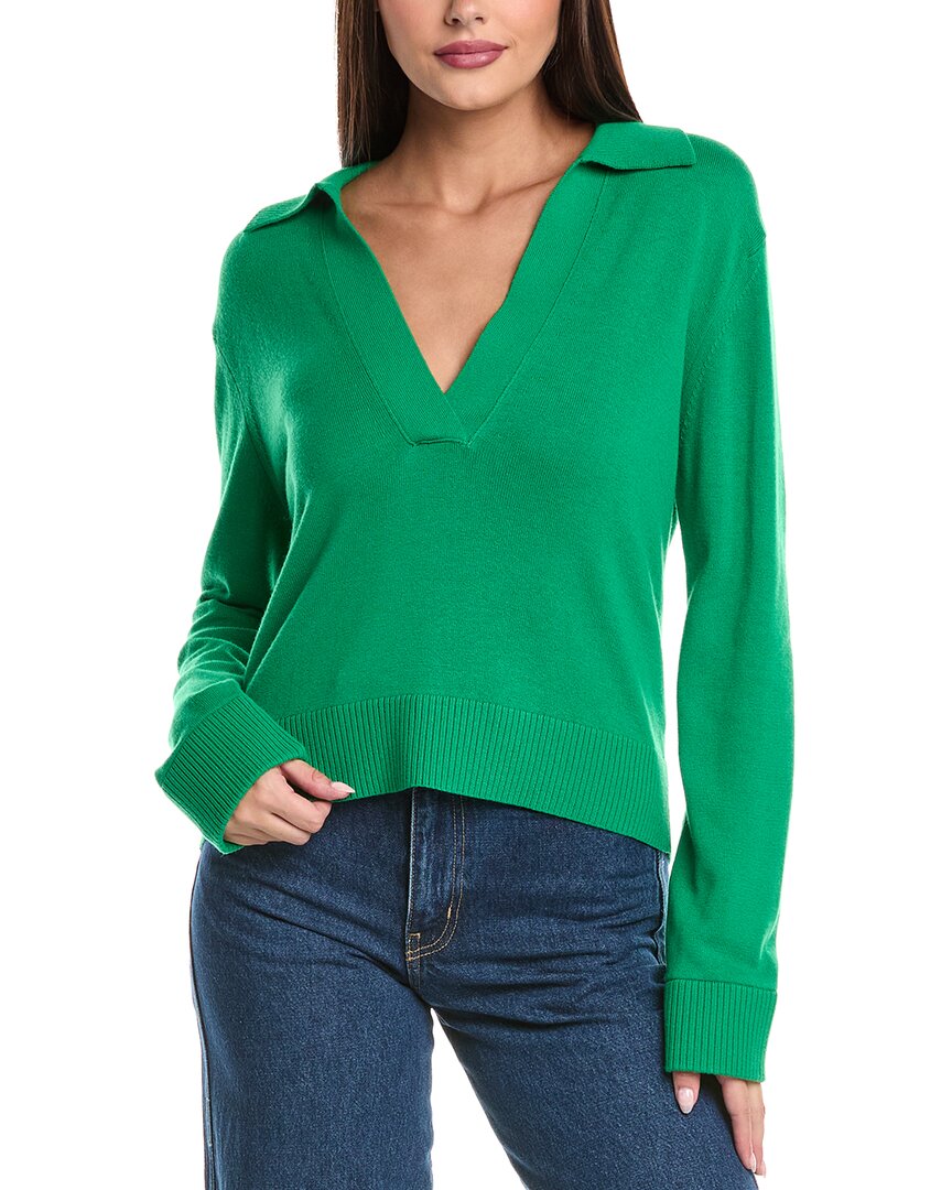 SIMKHAI Поло-свитер из кашемировой смеси, зеленый
SIMKHAI Поло-свитер из кашемировой смеси, зеленый