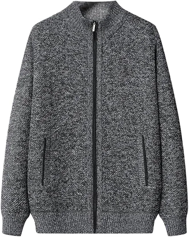 Мужской утепленный кардиган на молнии
Мужской утепленный кардиган на молнии