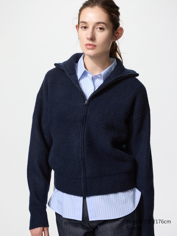 Кардиган Soufflé на молнии Uniqlo, 69 navy
Кардиган Soufflé на молнии Uniqlo, 69 navy