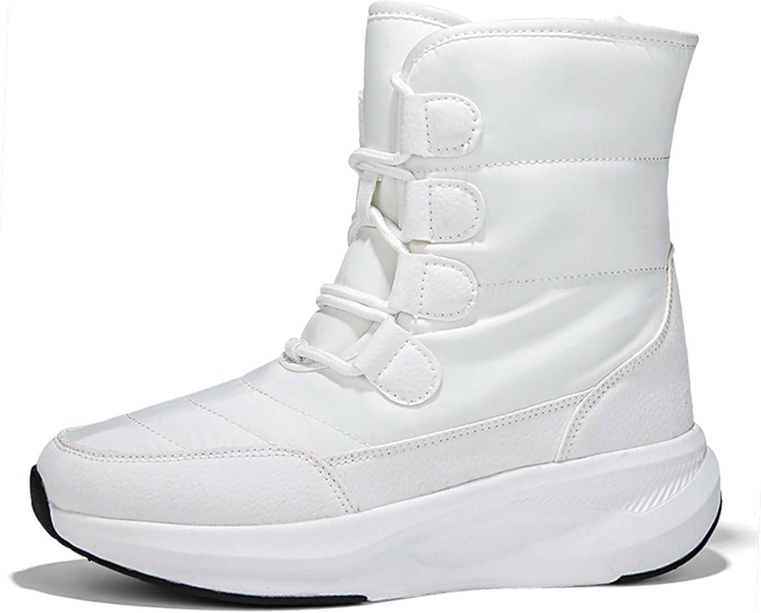 Мужские и женские зимние снегоступы, водонепроницаемые, с теплой флисовой подкладкой, зимние походные ботинки до щиколотки, противоскользящие, подходят для холодной погоды, прогулок, работы и спорта Generic, белый
Мужские и женские зимние снегоступы, водонепроницаемые, с теплой флисовой подкладкой, зимние походные ботинки до щиколотки, противоскользящие, подходят для холодной погоды, прогулок, работы и спорта Generic, белый