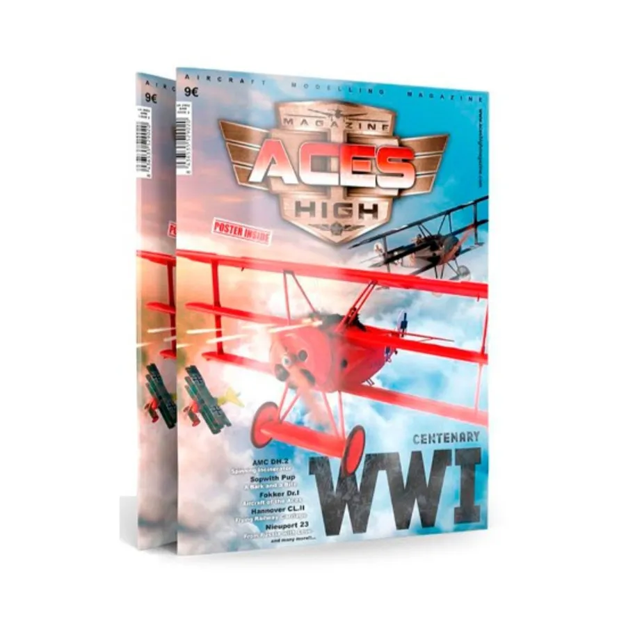 №2 «Столетие Первой мировой войны» (испанское издание), Aces High Magazine (AK-Interactive)
№2 «Столетие Первой мировой войны» (испанское издание), Aces High Magazine (AK-Interactive)