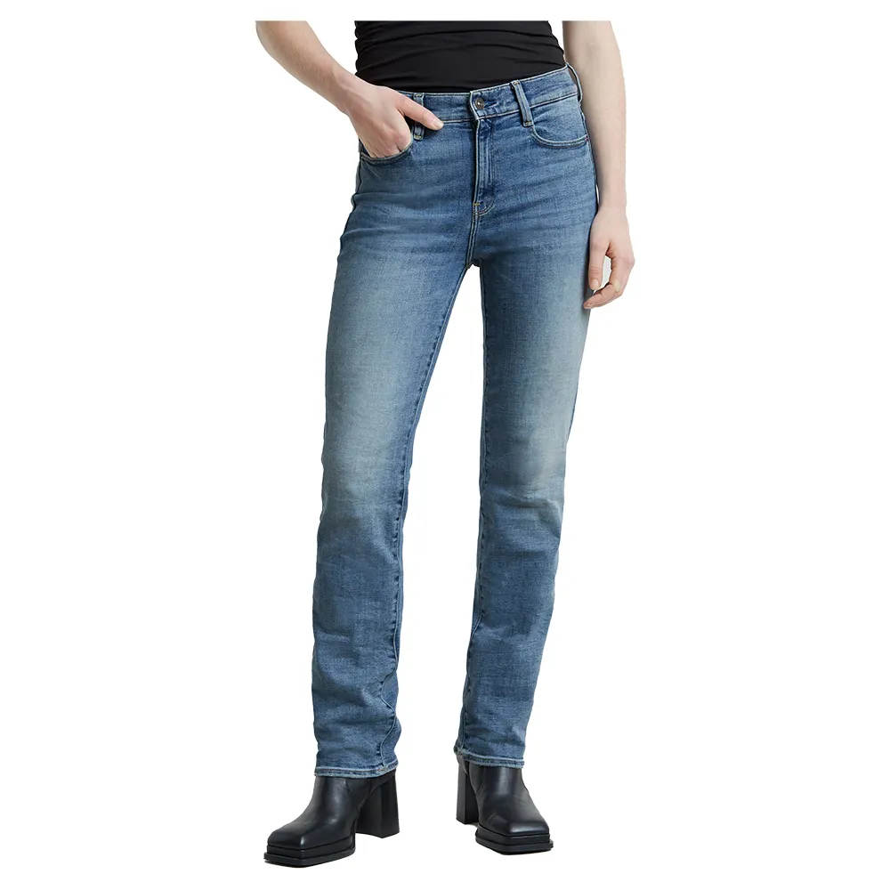 Джинсы G-Star Strace Straight Fit, синий
Джинсы G-Star Strace Straight Fit, синий