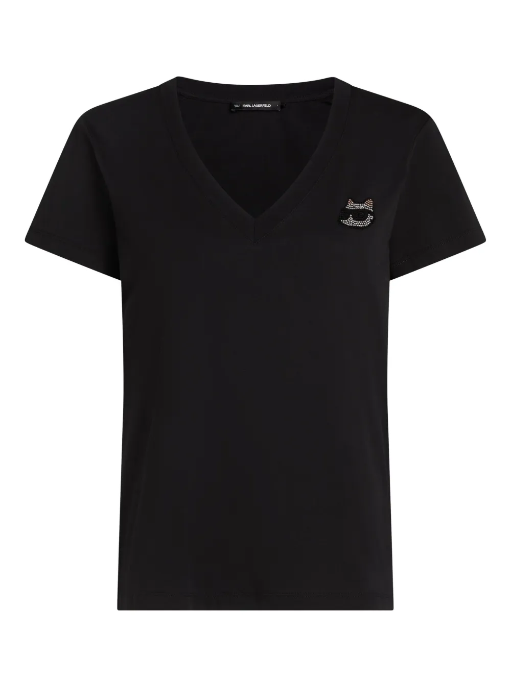 Футболка Ikon со стразами KARL LAGERFELD, черный
Футболка Ikon со стразами KARL LAGERFELD, черный