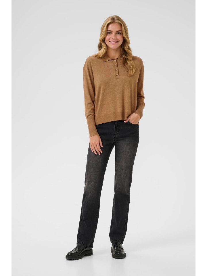 Kaffe Вязаный свитер KAlizza свободного кроя в цвете «Жареный кокос»
Kaffe Вязаный свитер KAlizza свободного кроя в цвете «Жареный кокос»