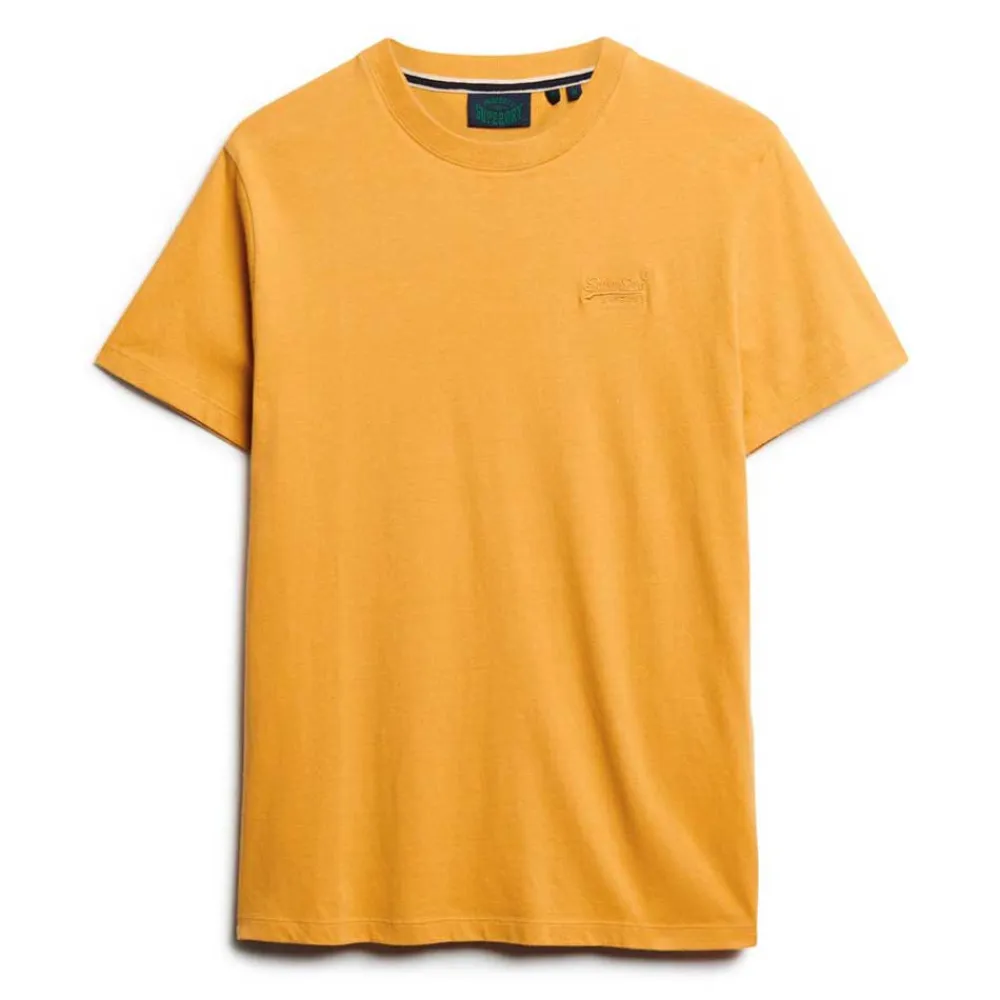 Футболка Superdry Essential Logo Embroidered, желтый 
Футболка Superdry Essential Logo Embroidered, желтый