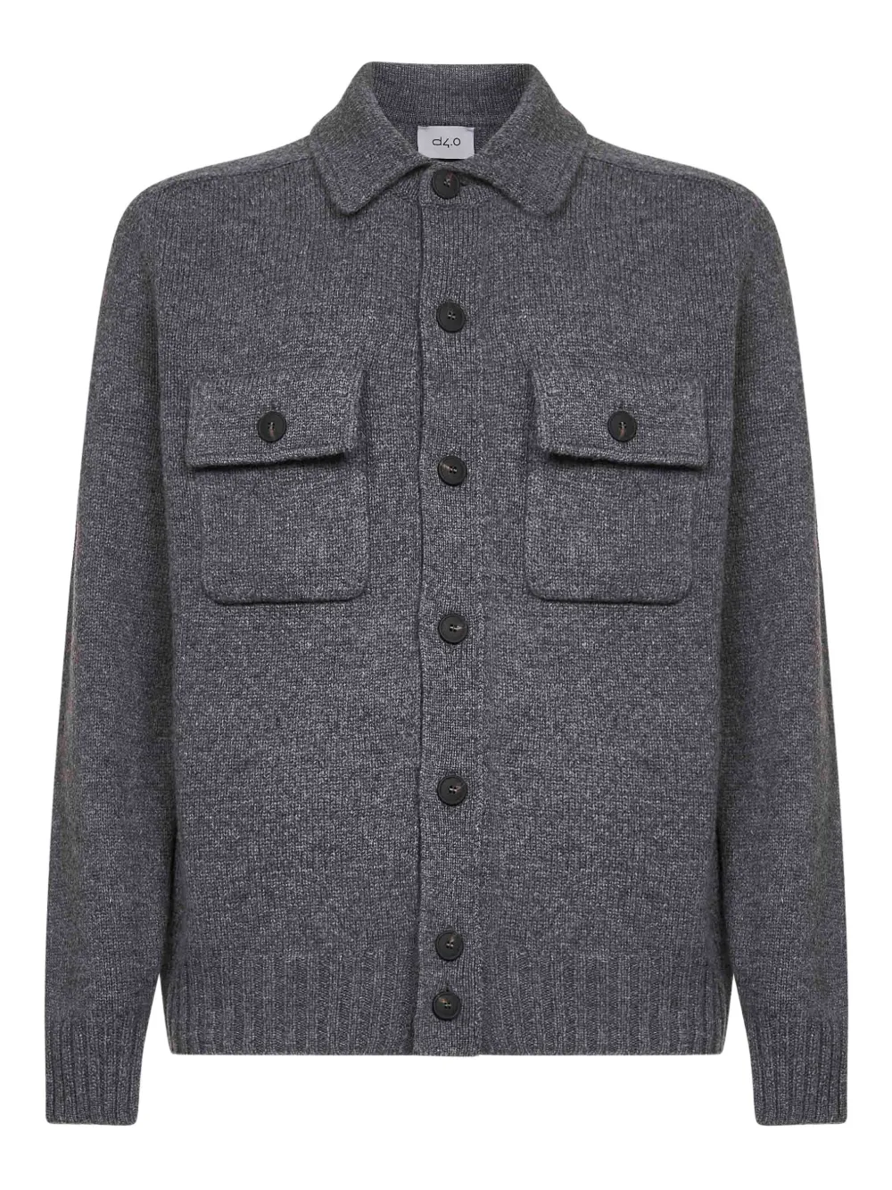 Шерстяной кардиган на пуговицах D4.0, серый
Шерстяной кардиган на пуговицах D4.0, серый