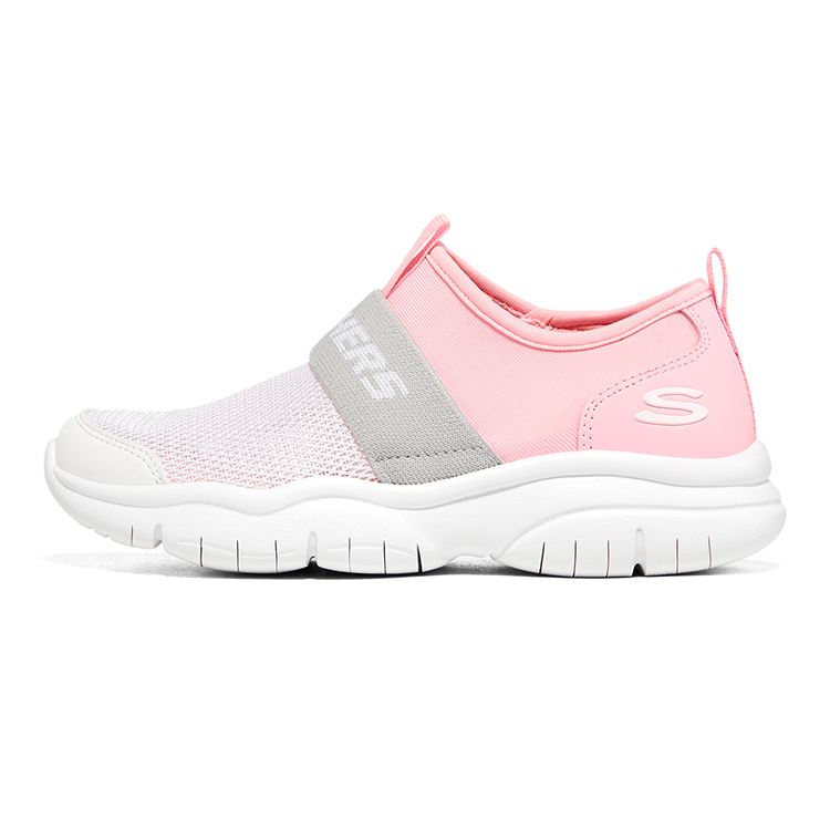 Скечерс Go Fle Low Top Детские Повседневные Кроссовки Бело-Розовые 
Скечерс Go Fle Low Top Детские Повседневные Кроссовки Бело-Розовые