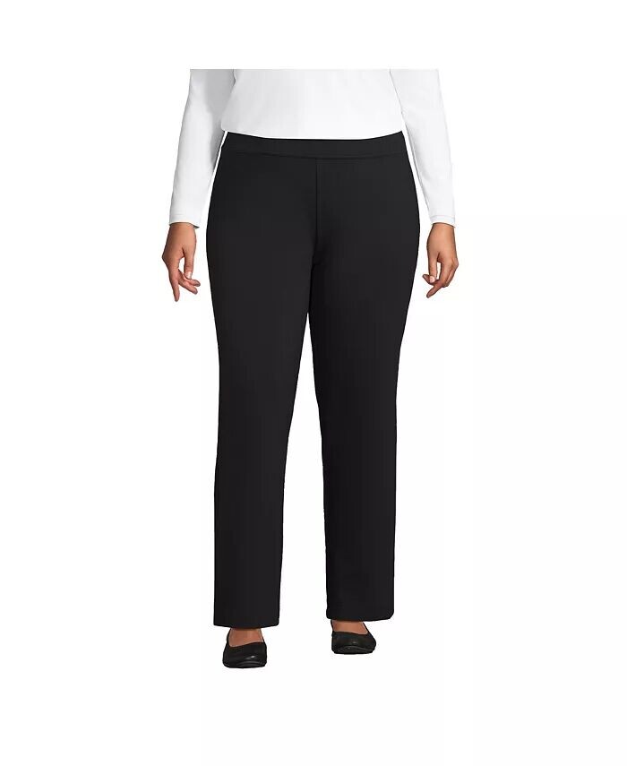 Женские брюки Starfish Plus Size со средней посадкой, прямые, с эластичной резинкой на талии Lands' End, черный
Женские брюки Starfish Plus Size со средней посадкой, прямые, с эластичной резинкой на талии Lands' End, черный