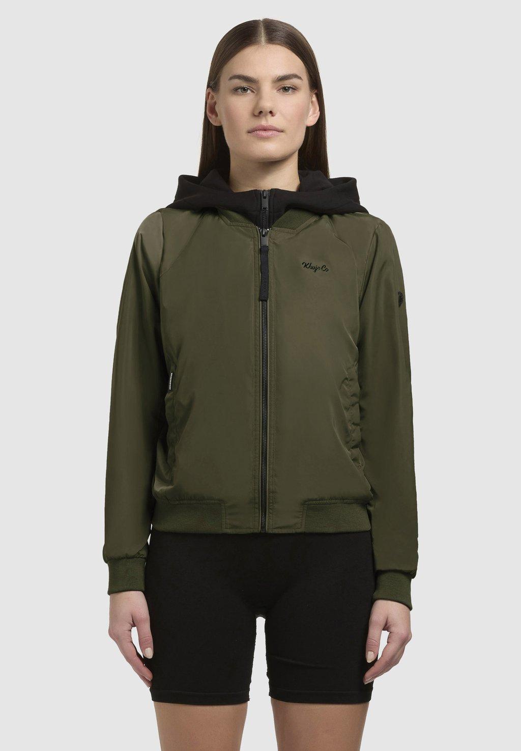 Куртка-бомбер SEEAM khujo, оливковый
Куртка-бомбер SEEAM khujo, оливковый