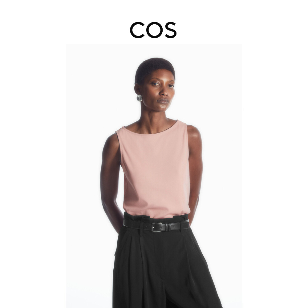 Женский вязаный жилет Cos с вырезом «лодочка», розовый
Женский вязаный жилет Cos с вырезом «лодочка», розовый