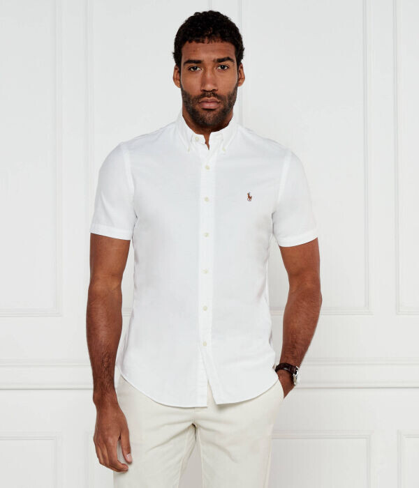 Рубашка мужская Polo Ralph Lauren с коротким рукавом, белый
Рубашка мужская Polo Ralph Lauren с коротким рукавом, белый