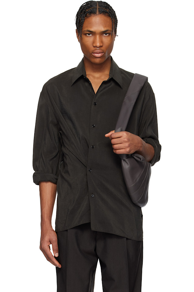 Крученая футболка Lemaire, цвет dark espresso
Крученая футболка Lemaire, цвет dark espresso