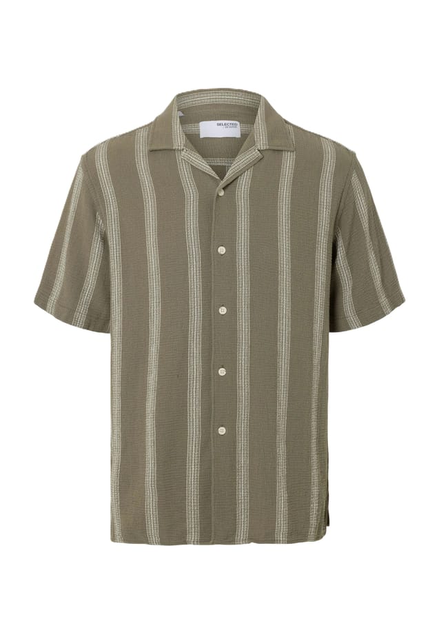 Повседневная рубашка обычного кроя с коротким рукавом и воротником-лацканами Selected, цвет 190926005 vetiver
Повседневная рубашка обычного кроя с коротким рукавом и воротником-лацканами Selected, цвет 190926005 vetiver