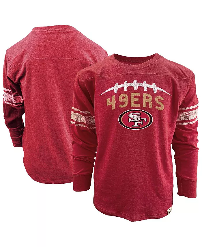 Футболка с длинным рукавом «Сан-Франциско 49ers» для больших мальчиков и девочек, цвет «Скарлет» Wes & Willy
Футболка с длинным рукавом «Сан-Франциско 49ers» для больших мальчиков и девочек, цвет «Скарлет» Wes & Willy