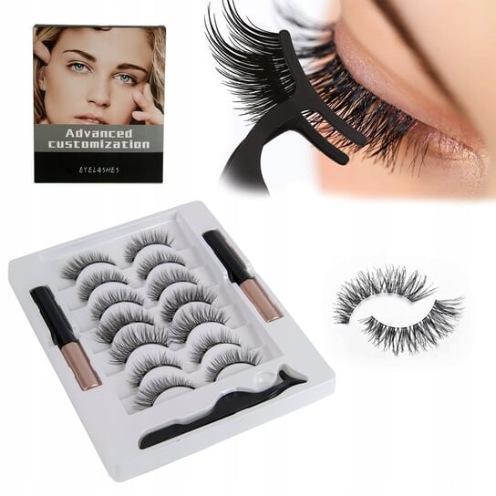 7 магнитных ресниц Pesta 2 магнитных подводки для глаз, Memi
7 магнитных ресниц Pesta 2 магнитных подводки для глаз, Memi