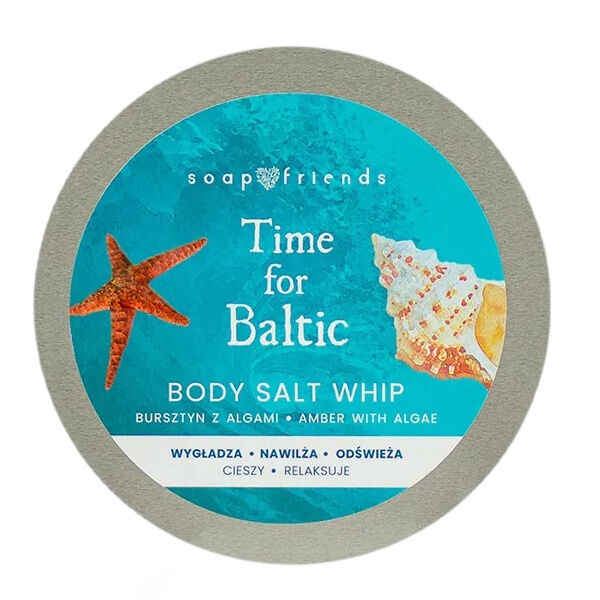 Солевая пена для мытья тела, 200 мл Soap&Friends Time for baltic
Солевая пена для мытья тела, 200 мл Soap&Friends Time for baltic