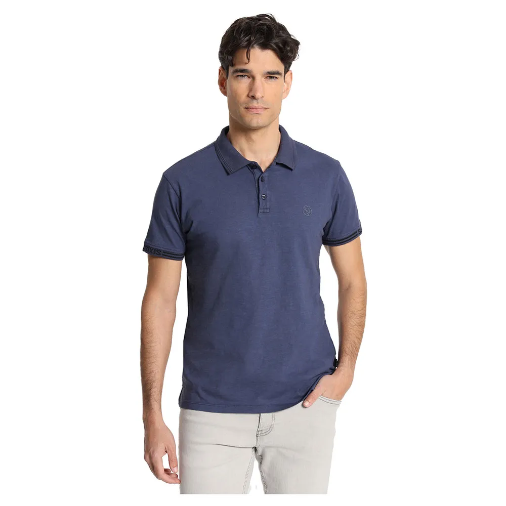 Поло с коротким рукавом Six Valves 11006, синий
Поло с коротким рукавом Six Valves 11006, синий