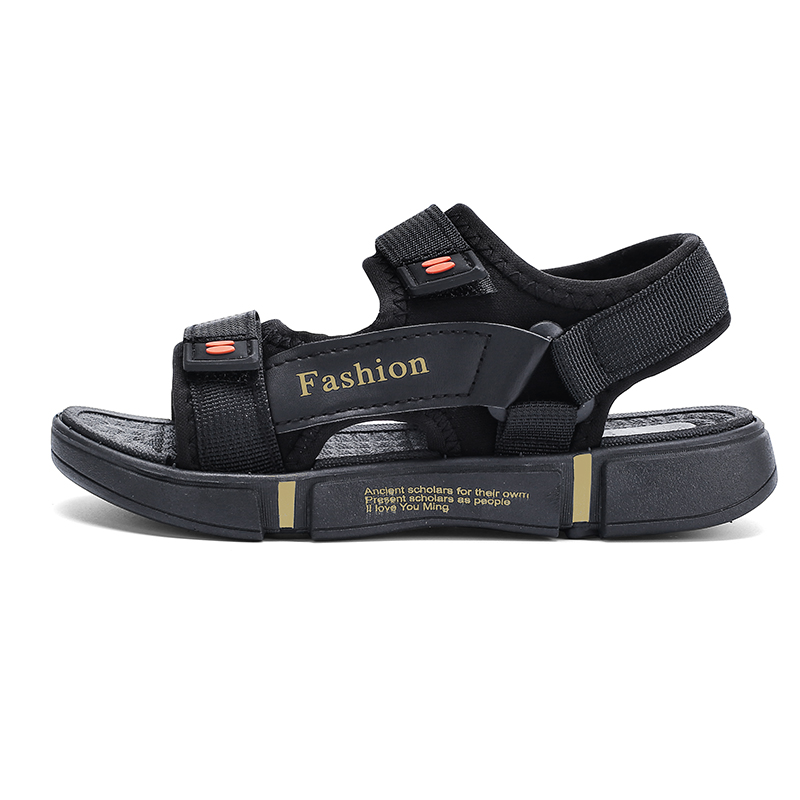 Нескользящие, износостойкие, легкие детские сандалии с амортизацией LONGDUIZHANG, черный/золотой
Нескользящие, износостойкие, легкие детские сандалии с амортизацией LONGDUIZHANG, черный/золотой