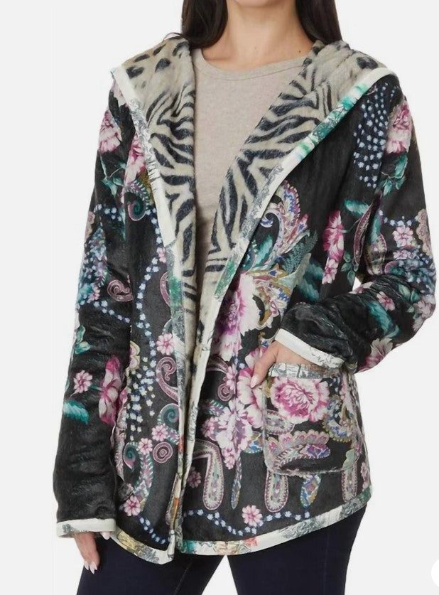 Куртка Joan Sherpa (двусторонняя) в Камино Серра Johnny Was, мультиколор 
Куртка Joan Sherpa (двусторонняя) в Камино Серра Johnny Was, мультиколор