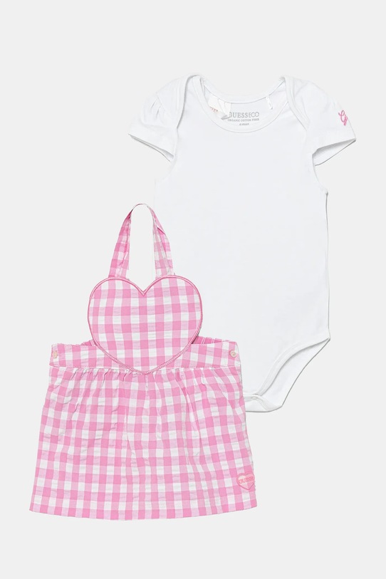 Комплект для новорожденного Guess, розовый
Комплект для новорожденного Guess, розовый