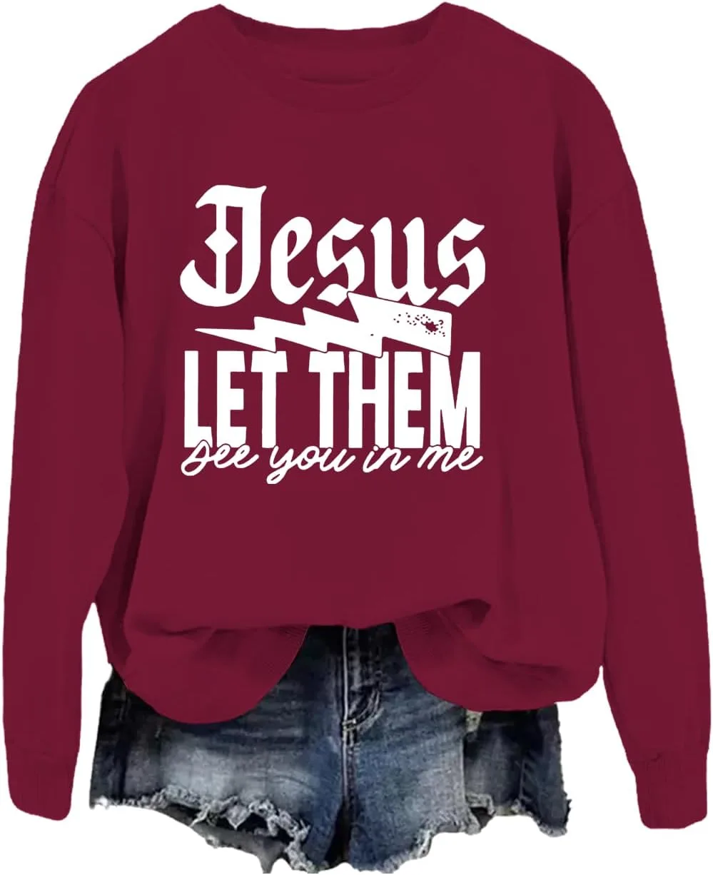 Толстовка Jesus Let Them See You in Me JWVEL
Толстовка Jesus Let Them See You in Me JWVEL