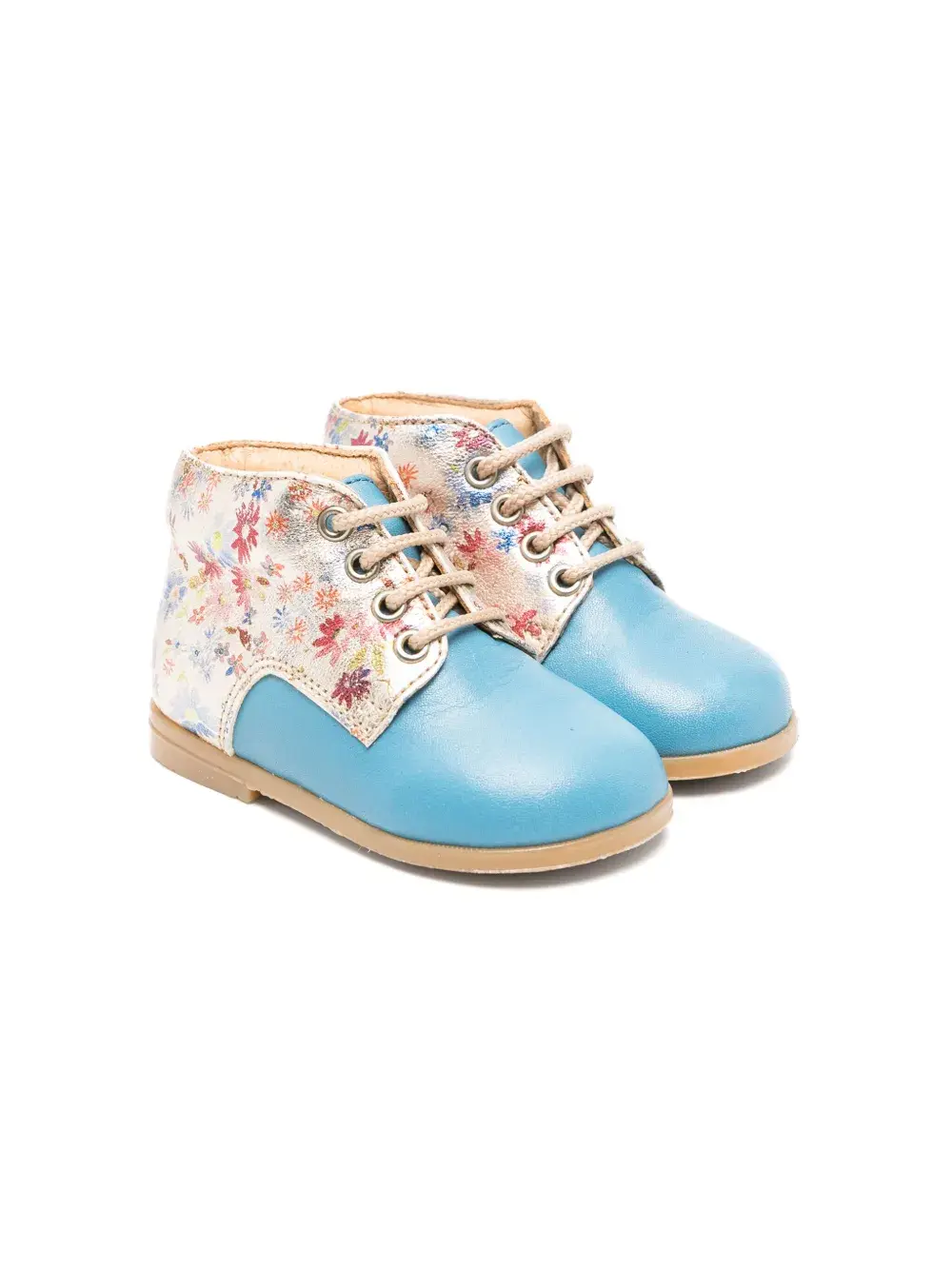 Ботинки на шнуровке с цветочным принтом Pèpè, синий
Ботинки на шнуровке с цветочным принтом Pèpè, синий