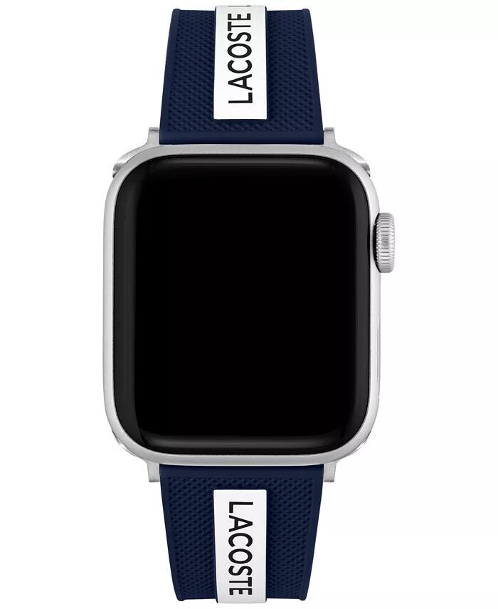 Полосатый сине-белый силиконовый ремешок для Apple Watch 38 мм/40 мм Lacoste, синий
Полосатый сине-белый силиконовый ремешок для Apple Watch 38 мм/40 мм Lacoste, синий