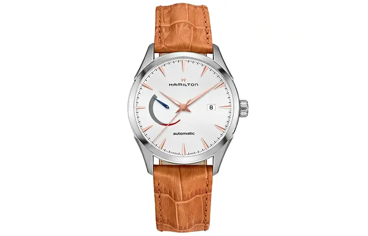 Jazzmaster Power Reserve Auto H32635511 Hamilton, оранжевый strap
Jazzmaster Power Reserve Auto H32635511 Hamilton, оранжевый strap