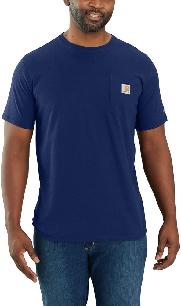 Carhartt мужская футболка 104616 Force Relaxed Fit Midweight с коротким рукавом и карманом, Scout Blue Heather, Синий, Carhartt мужская футболка 104616 Force Relaxed Fit Midweight с коротким рукавом и карманом, Scout Blue Heather
Carhartt мужская футболка 104616 Force Relaxed Fit Midweight с коротким рукавом и карманом, Scout Blue Heather, Синий, Carhartt мужская футболка 104616 Force Relaxed Fit Midweight с коротким рукавом и карманом, Scout Blue Heather