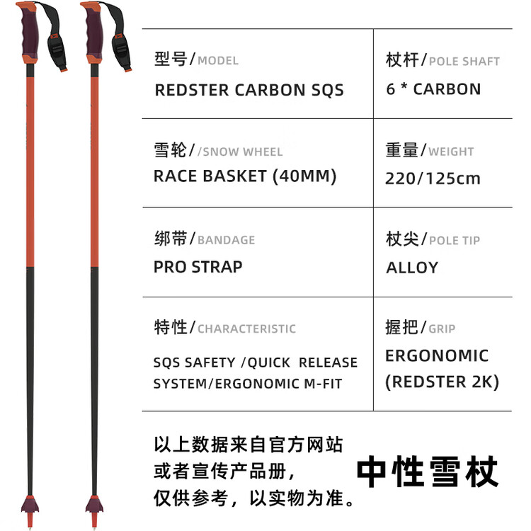 Горнолыжные палки Atomic Redster Carbon SQS, 2425, 110 см, универсальные, карбоновые, Красный, Горнолыжные палки Atomic Redster Carbon SQS, 2425, 110 см, универсальные, карбоновые
Горнолыжные палки Atomic Redster Carbon SQS, 2425, 110 см, универсальные, карбоновые, Красный, Горнолыжные палки Atomic Redster Carbon SQS, 2425, 110 см, универсальные, карбоновые