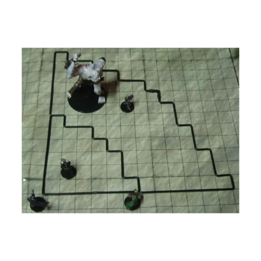 Диагональный конус — конус 30 футов с расширенной зоной действия 60 футов (черный), Gaming Aids (Steel Sqwire)
Диагональный конус — конус 30 футов с расширенной зоной действия 60 футов (черный), Gaming Aids (Steel Sqwire)