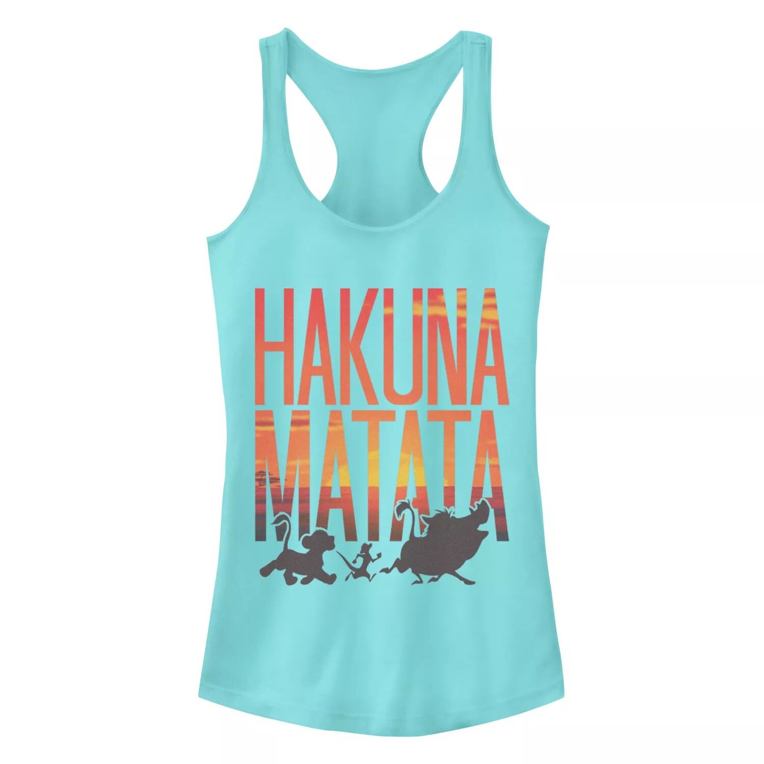 Майка Junior's Disney's The Lion King Sunset Hakuna Matata Racerback Tank Licensed Character
Майка Junior's Disney's The Lion King Sunset Hakuna Matata Racerback Tank Licensed Character