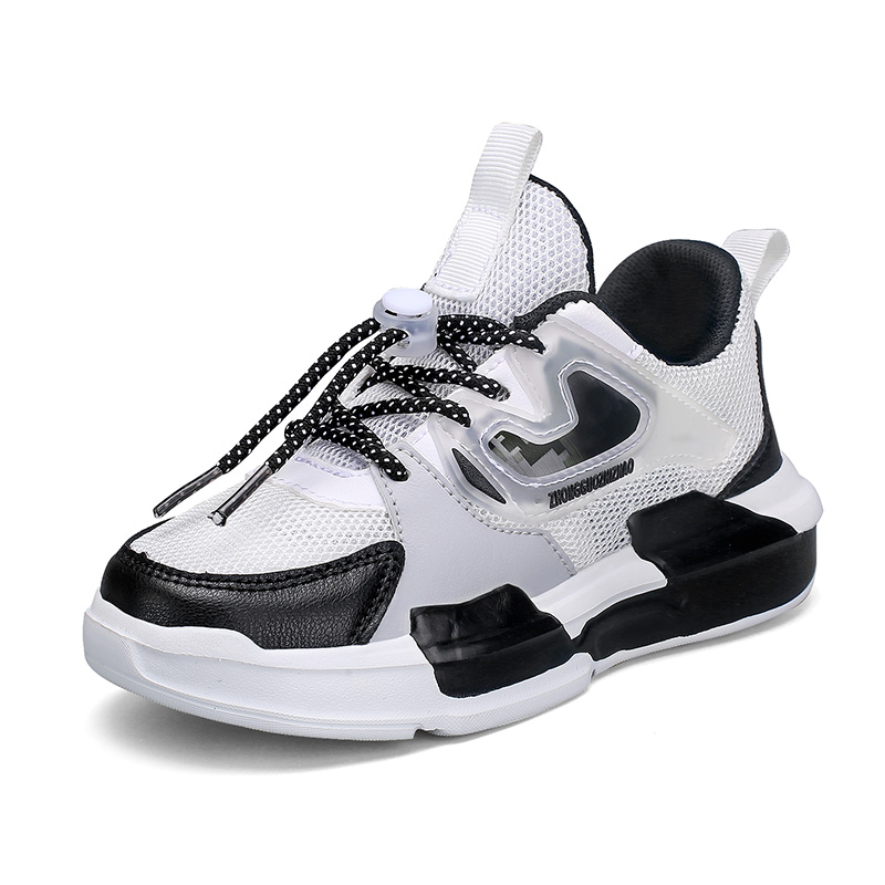 Противоскользящие и износостойкие дышащие детские кроссовки средней высоты для бега KUPE, черный/белый
Противоскользящие и износостойкие дышащие детские кроссовки средней высоты для бега KUPE, черный/белый