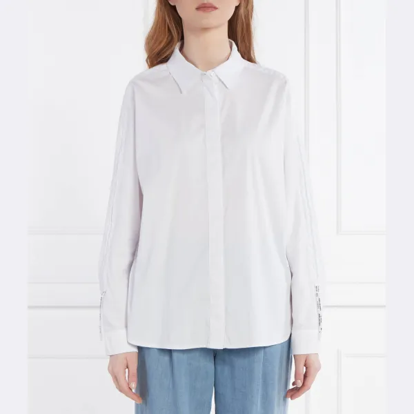 Рубашка свободного кроя Marc Cain, белый
Рубашка свободного кроя Marc Cain, белый