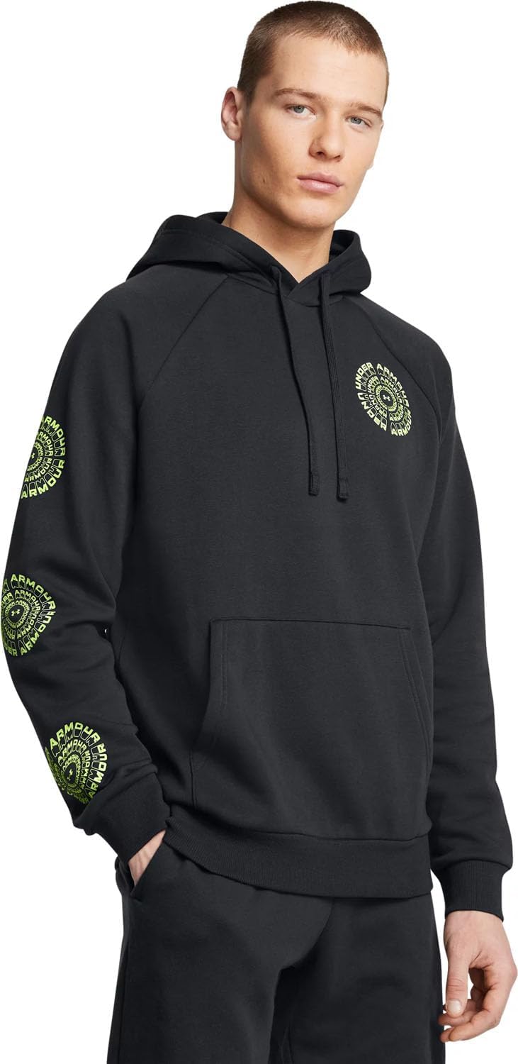 Толстовка Under Armour Rival Fleece Logo, Black/Morph Green
Толстовка Under Armour Rival Fleece Logo, Black/Morph Green