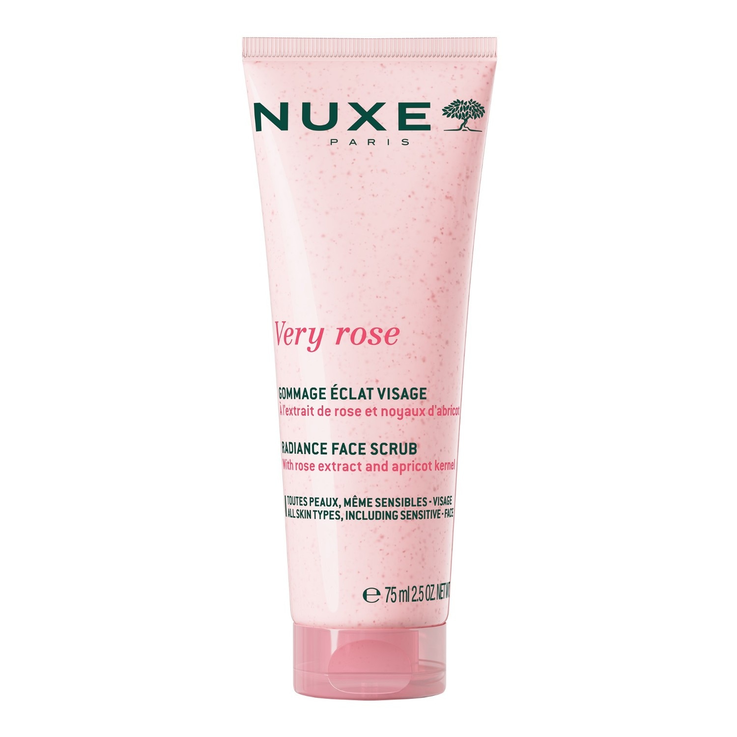 Скраб для лица very rose radiance face scrub Nuxe, объем 75 мл
Скраб для лица very rose radiance face scrub Nuxe, объем 75 мл