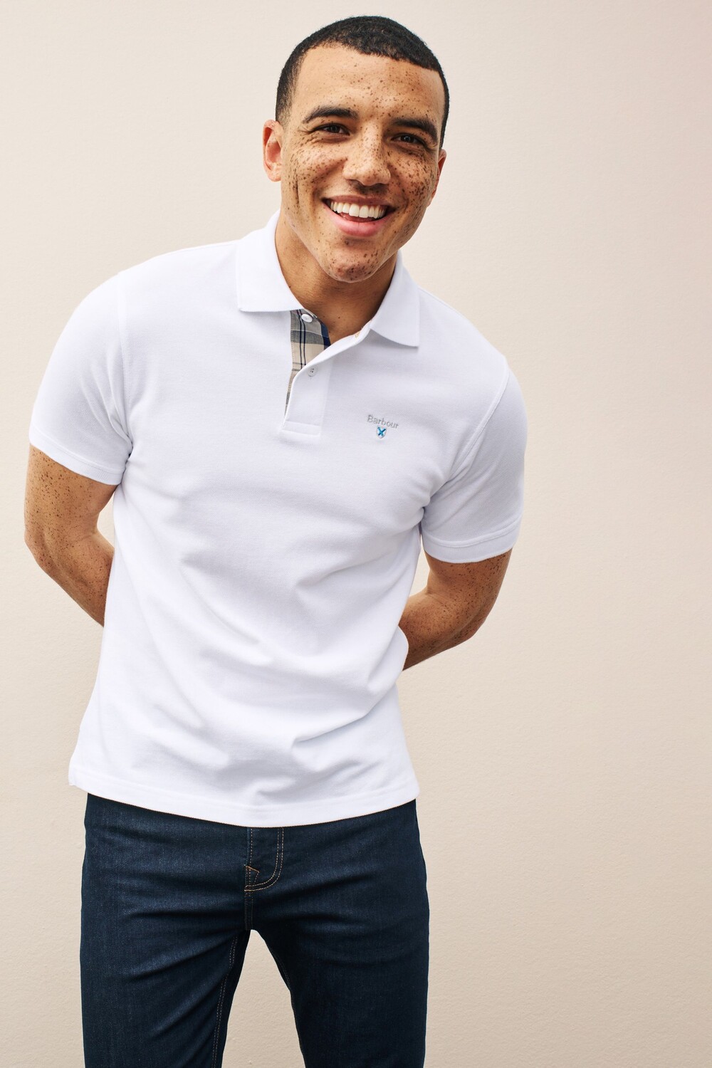 Классическая рубашка-поло из пике Barbour, белый
Классическая рубашка-поло из пике Barbour, белый