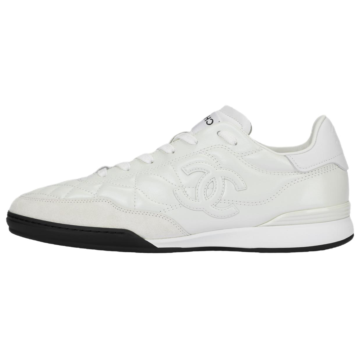 CHANEL Кроссовки 24a German Army, низкие, повседневные, мужские, белые 
CHANEL Кроссовки 24a German Army, низкие, повседневные, мужские, белые