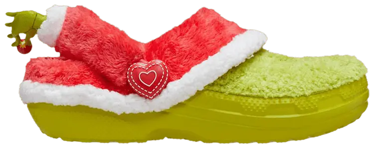 Классические сабо Grinch x Crocs с подкладкой «Кража Рождества», зеленый
Классические сабо Grinch x Crocs с подкладкой «Кража Рождества», зеленый