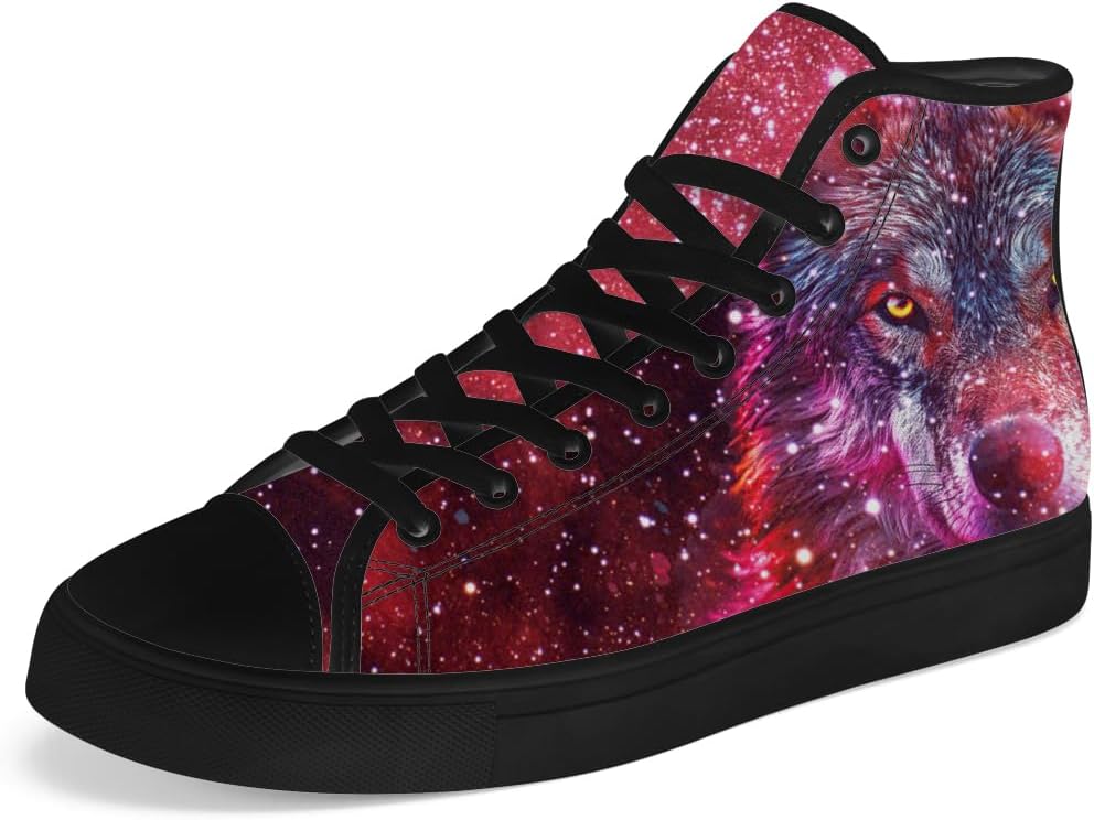 Мужские и женские высокие кеды Galaxy Wolf из ткани на шнуровке, повседневная обувь Chebing, красный
Мужские и женские высокие кеды Galaxy Wolf из ткани на шнуровке, повседневная обувь Chebing, красный