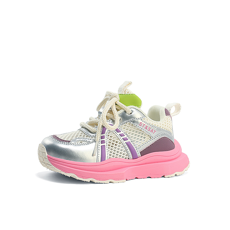 Низкие детские кроссовки для бега ST&SAT, серебряный/розовый/фиолетовый
Низкие детские кроссовки для бега ST&SAT, серебряный/розовый/фиолетовый