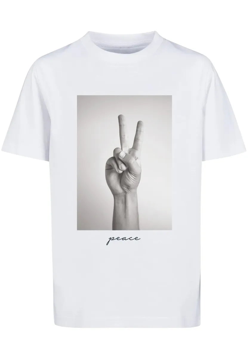 Футболка Mister Tee "Мужская детская футболка Mister Tee со знаком мира" Mistertee, белый
Футболка Mister Tee "Мужская детская футболка Mister Tee со знаком мира" Mistertee, белый