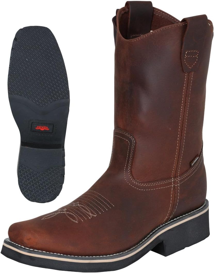 Мужские ботинки Establo - Crazy Leather коричневого цвета Generic
Мужские ботинки Establo - Crazy Leather коричневого цвета Generic