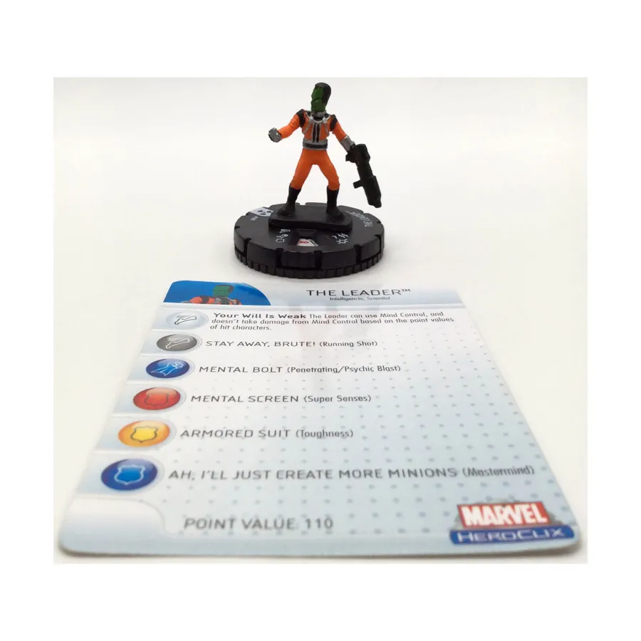 Лидер, (С), Marvel HeroClix - Incredible Hulk - Singles
Лидер, (С), Marvel HeroClix - Incredible Hulk - Singles