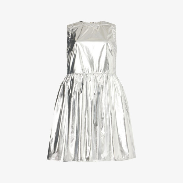 Мини-платье из искусственной кожи цвета металлик Amy Lynn, серебряный, Серый, Мини-платье из искусственной кожи цвета металлик Amy Lynn, серебряный
Мини-платье из искусственной кожи цвета металлик Amy Lynn, серебряный, Серый, Мини-платье из искусственной кожи цвета металлик Amy Lynn, серебряный